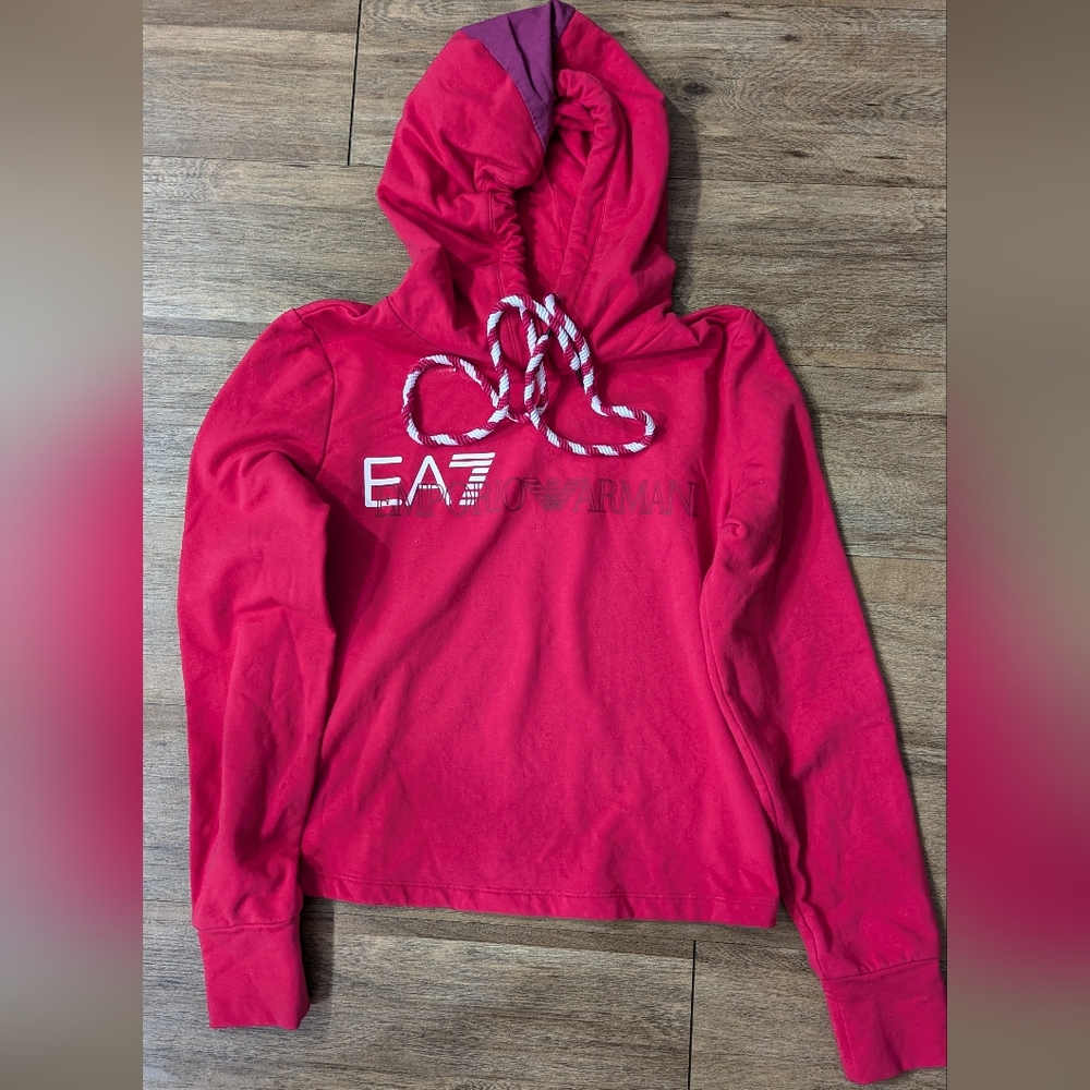 Emporio Armani Women's pink Hoodie